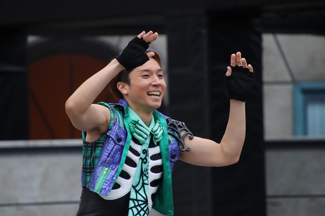 “こわかわハロウィーン”の昼のメインプログラム、「フェスタ・デ・パレード」☆