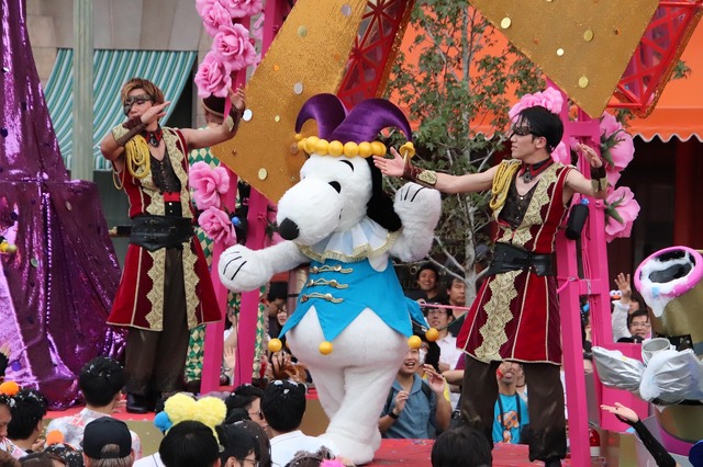 “こわかわハロウィーン”の昼のメインプログラム、「フェスタ・デ・パレード」☆