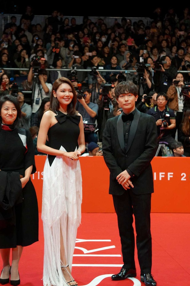 少女時代スヨン＆田中修介／第23回釜山国際映画祭 (C) Ayako Ishizu