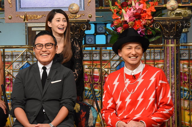 「踊る踊る踊る!さんま御殿 秋の女子アナ VS女芸人 イケメン&美女大漁祭」(C)NTV