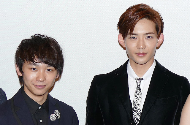 須賀健太、竜星涼『シマウマ』初日舞台挨拶