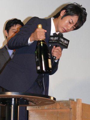 『日輪の遺産』初日舞台挨拶にて