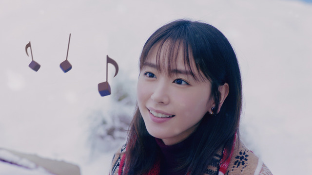 「メルティーキッス」新TVCM「雪原のピアノ篇」