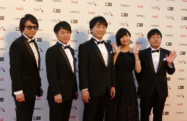 第31回東京国際映画祭「PSYCHO-PASS サイコパス Sinners of the System Case.1『罪と罰』」「PSYCHO-PASS サイコパス Sinners of the System Case.2『First Guardian』」関智一（狡噛慎也役）、野島健児（宜野座伸元役）ら