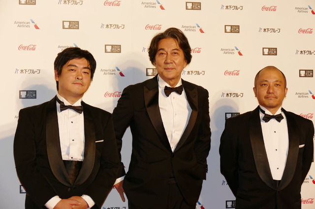 第31回東京国際映画祭 Japan Now『映画俳優 役所広司』役所広司、沖田修一監督、白石監督