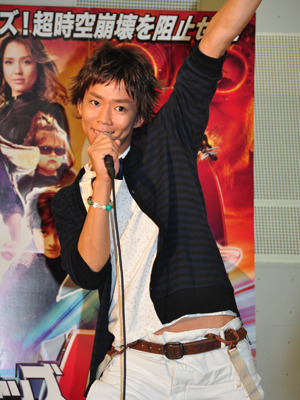 『スパイキッズ4D』“エージェント4D”就任会見＆アフレコ収録