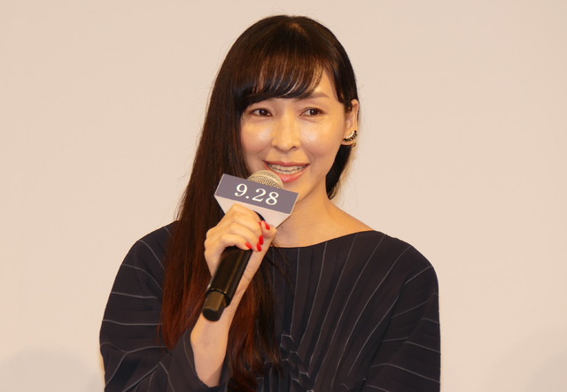 麻生久美子/『散り椿』完成報告記者会見
