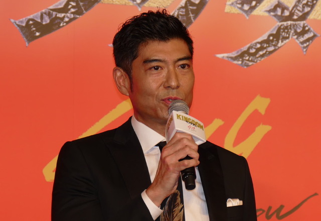 高嶋政宏　実写版『キングダム』製作報告会見