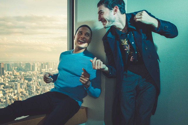 レイ・フィッシャー＆エズラ・ミラー『ジャスティス・リーグ』／photo：You Ishii