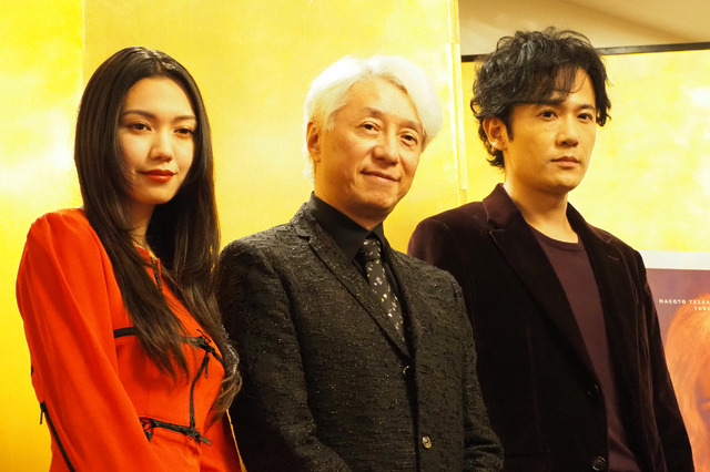 稲垣吾郎、二階堂ふみ、手塚眞監督／『ばるぼら』製作発表