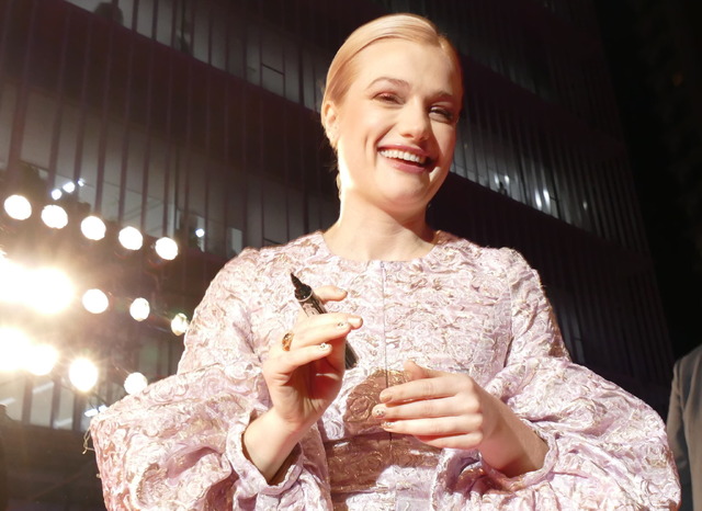 『ファンタスティック・ビーストと黒い魔法使いの誕生』ジャパンプレミア／アリソン・スドル（クイニー役）