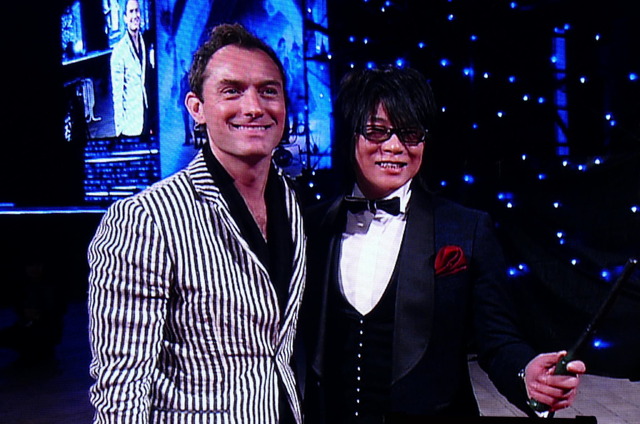 『ファンタスティック・ビーストと黒い魔法使いの誕生』ジャパンプレミア／ジュード・ロウ（ダンブルドア役）、森川智之