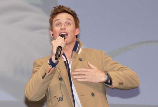 『ファンタスティック・ビーストと黒い魔法使いの誕生』ファンイベント／エディ・レッドメイン（ニュート役）