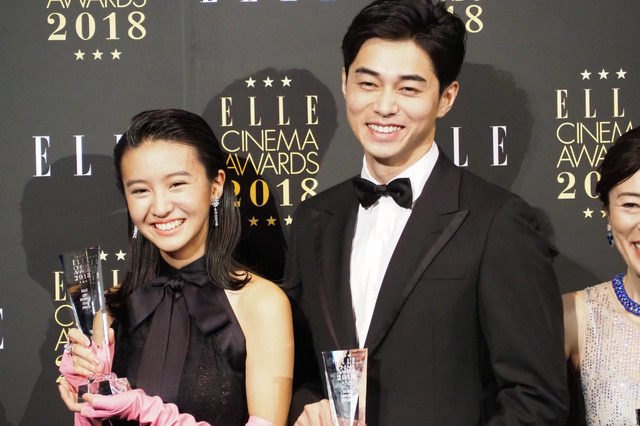 Koki,、東出昌大／「エル シネマアワード2018」授賞式