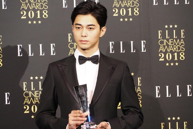 東出昌大／「エル シネマアワード2018」授賞式