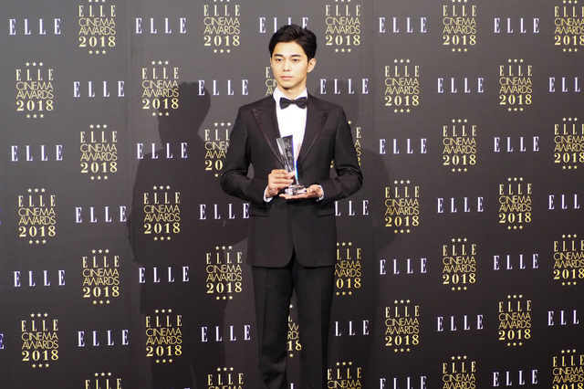東出昌大／「エル シネマアワード2018」授賞式