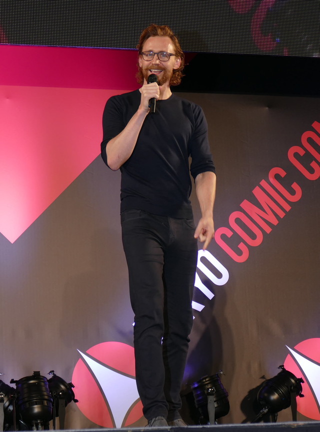 トム・ヒドルストン「東京コミックコンベンション2018」