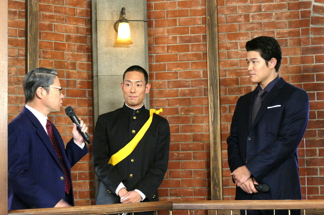 大河ドラマ主演バトンタッチセレモニー／「西郷どん」鈴木亮平、「いだてん ～東京オリムピック噺～」中村勘九郎と阿部サダヲ