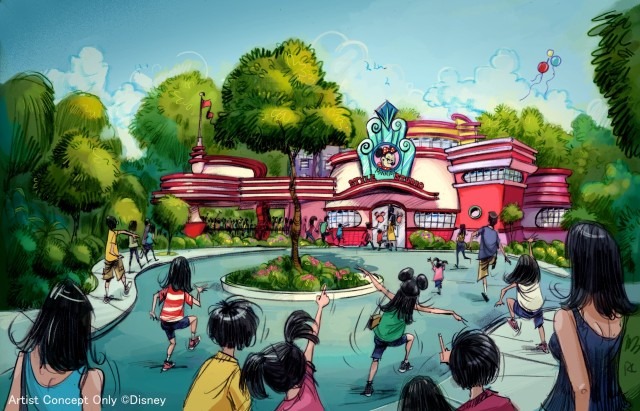 「東京ディズニーランド大規模開発」