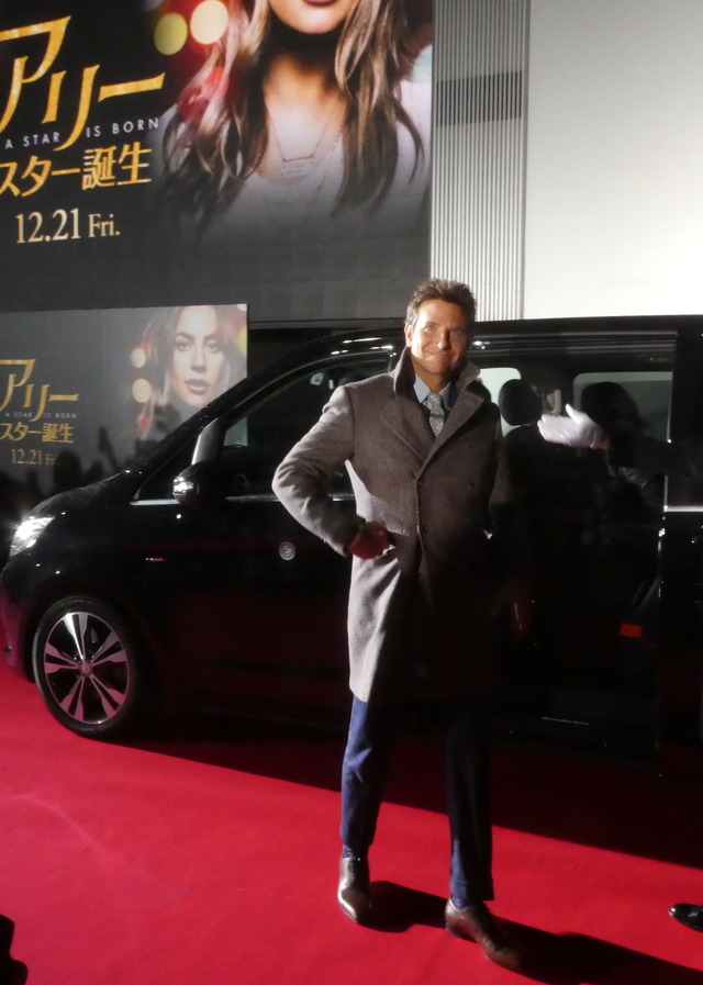 『アリー／ スター誕生』ジャパンプレミア ブラッドリー・クーパー