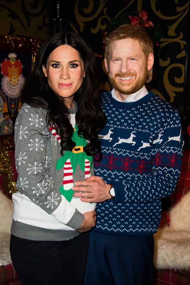 ヘンリー王子＆メーガン妃 マダム・タッソー蝋人形館-(C)Getty Images