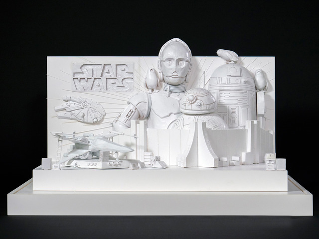 巨大雪像模型『スター・ウォーズ／エピソード9』（仮題）（C）2018 Lucasfilm Ltd. All Rights Reserved.