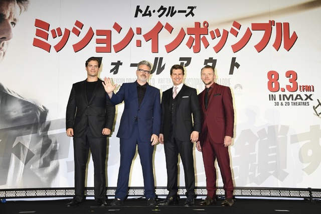 『ミッション:インポッシブル/フォールアウト』ジャパンプレミア(c)2018 Paramount Pictures. All rights reserved.