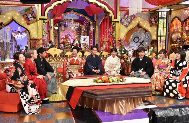 「今夜くらべてみました菅田将暉もDA PUMPも直美も!!元日から超豪華3時間SP」 (C) NTV