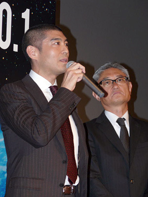 『はやぶさ／HAYABUSA』初日舞台挨拶にて