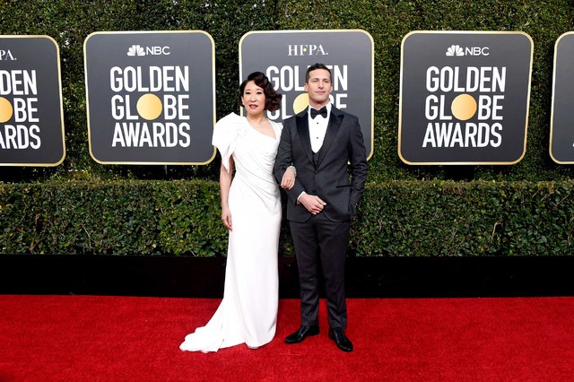 サンドラ・オー&アンディ・サンバーグ (C) Getty Images