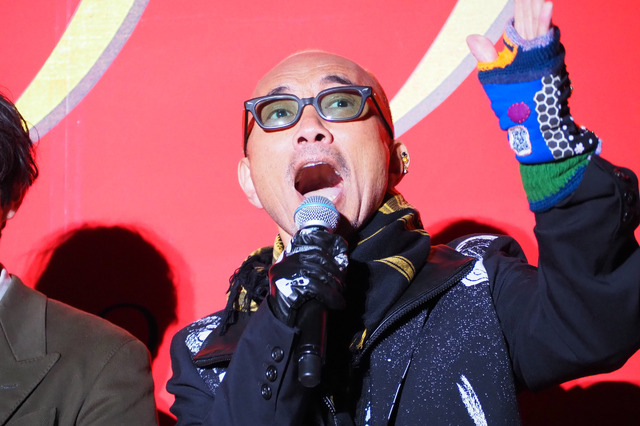 竹中直人／『サムライマラソン』完成披露イベント