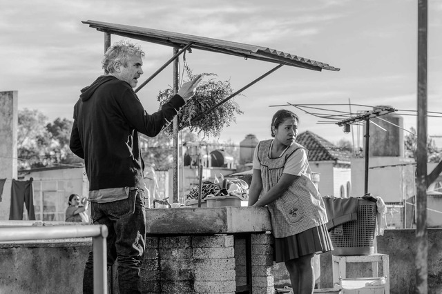 『ROMA』メイキングカット (C) Netflix