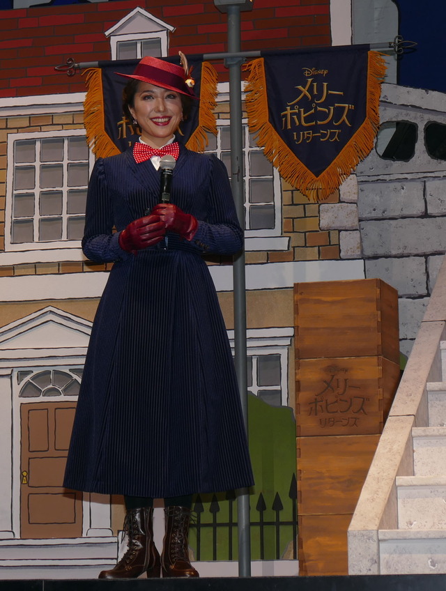 『メリー・ポピンズ リターンズ』ジャパンプレミア　平原綾香