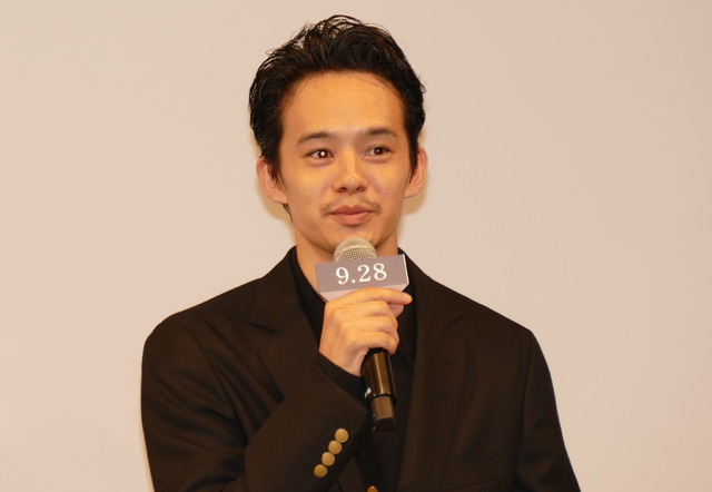 池松壮亮/『散り椿』完成報告記者会見