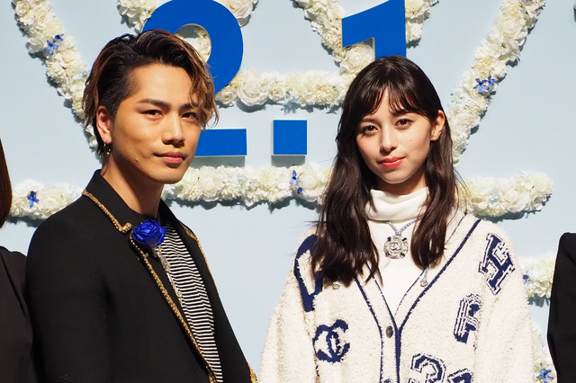 登坂広臣、中条あやみ／『雪の華』ジャパンプレミア