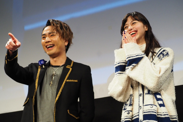 登坂広臣、中条あやみ／『雪の華』ジャパンプレミア