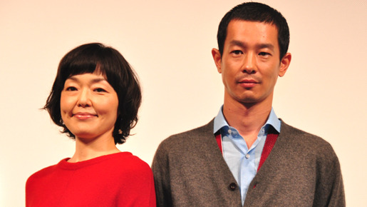 『東京オアシス』完成披露試写会での舞台挨拶