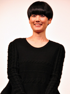 『東京オアシス』完成披露試写会での舞台挨拶