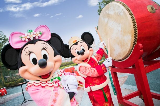 伝統的な中国の旧正月をお祝いする「Chinese New Year Festivities」が開催中☆As to Disney artwork, logos and properties： (C) Disney