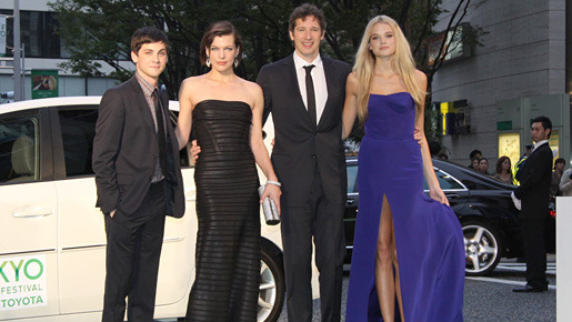 東京国際映画祭グリーンカーペットにて