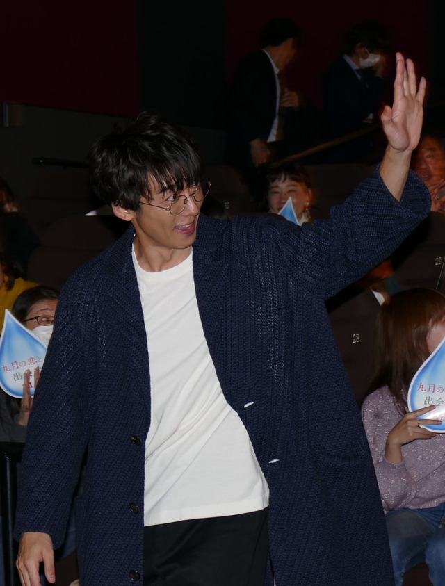 高橋一生　『九月の恋と出会うまで』“号泣試写会”