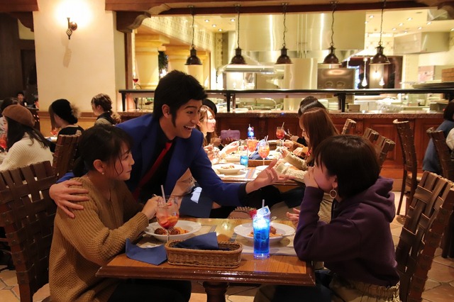 「ルパン三世リストランテ・アモーレ」☆画像提供：ユニバーサル・スタジオ・ジャパンTM & (C) Universal Studios.All rights reserved.