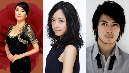 『綱引いちゃった！』出演者画像（松坂慶子、井上真央、玉山鉄二）