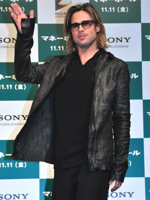 『マネーボール』ブラッド・ピット会見