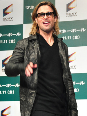 『マネーボール』ブラッド・ピット会見