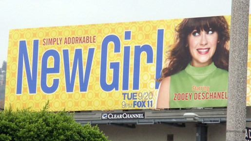 「New Girl」ポスター　photo：Hikaru Watanabe