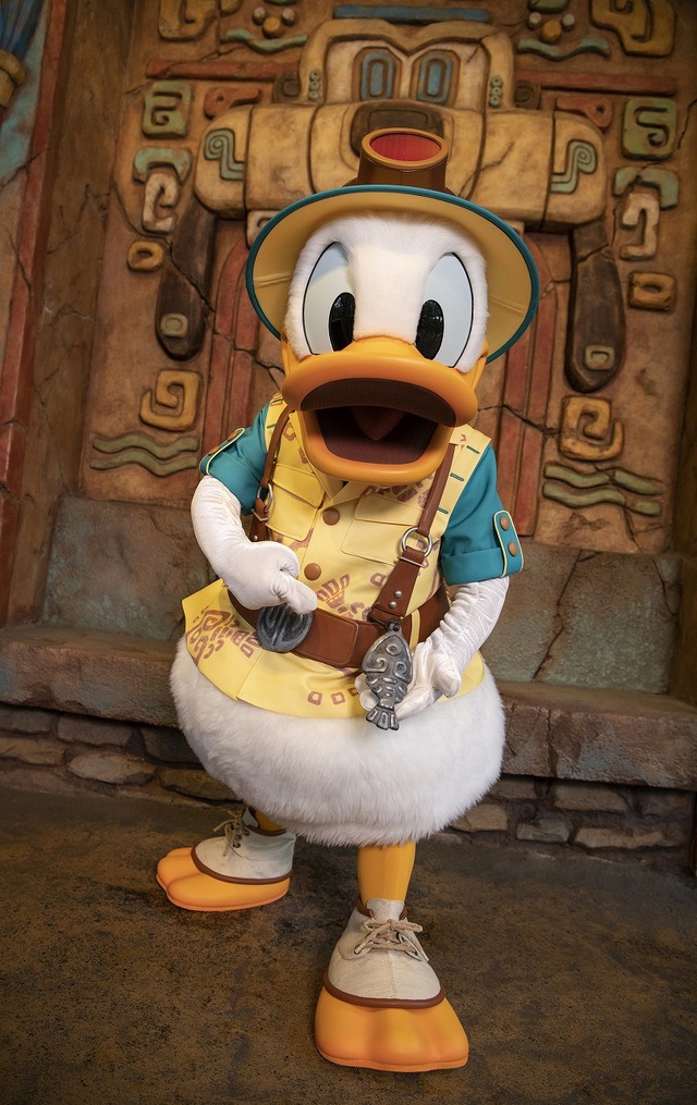 新しいコスチューム姿のドナルドダック☆(C) Disney