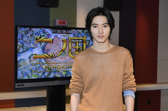 『二ノ国』山崎賢人/アフレコのようす (C) 2019 映画「二ノ国」製作委員会