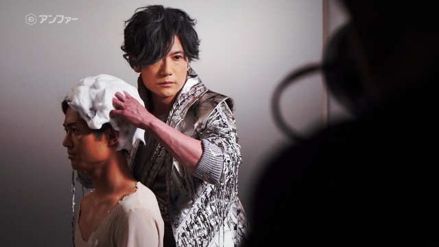 TVCM「スカルプＤ」メイキング（C）水木プロ・東映アニメーション