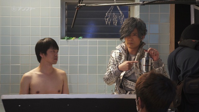 TVCM「スカルプＤ」メイキング（C）水木プロ・東映アニメーション